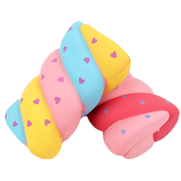 Cotton Candy Squishy 14*9.5*5.5CM Soft Slow Rising with Packaging Collection Gift Marshmallow Toy - MRSLM