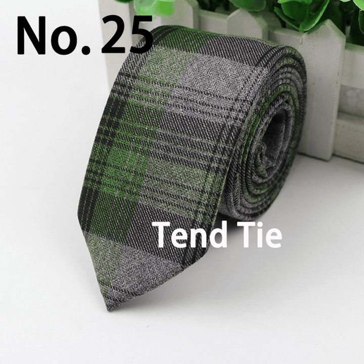 Men'S Tie New Ultra-Narrow Wool Elegant Atmosphere - MRSLM