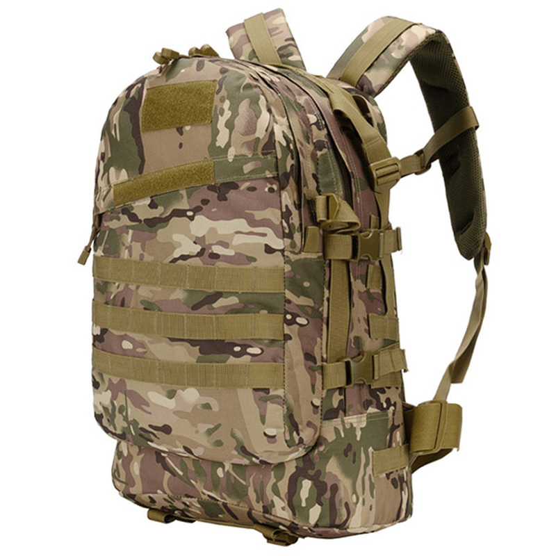 40L Camping Bags Men Outdoor Waterproof Molle Backpack Military 3D Tactical Women Assault Travel Bag - MRSLM