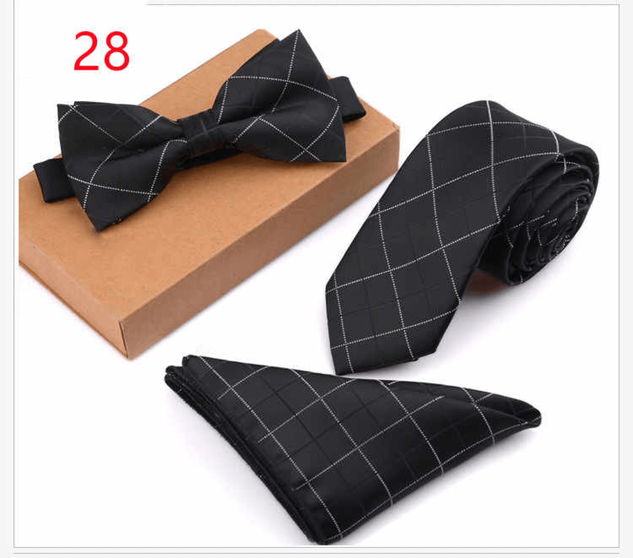 Business Tie Suit Lawyer Bow Tie Host Bow Tie - MRSLM