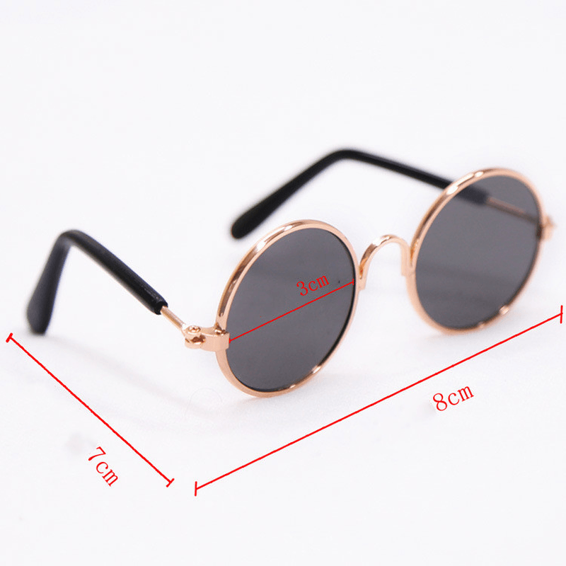 vintage round pet sunglasses, view 4 - MRSLM