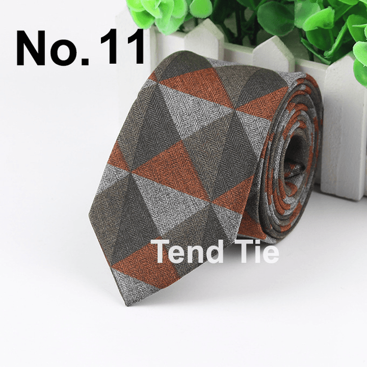 Men'S Tie New Ultra-Narrow Wool Elegant Atmosphere - MRSLM