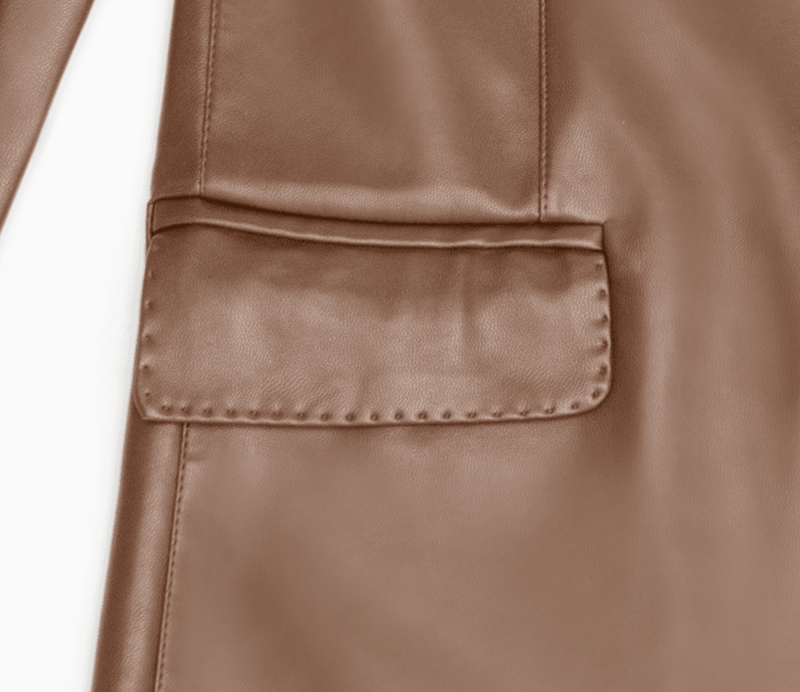 men's washed PU leather jacket, view 9 - MRSLM