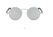 men's retro punk metal sunglasses - MRSLM
