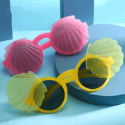 children's round frame cartoon sunglasses - MRSLM