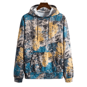 Men's retro printed hooded sweater, view 5 - MRSLM