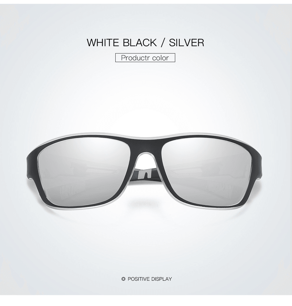 Men'S Polarized Colorful Film Series Glasses, Dust-Proof Mirror, Cycling Mirror Sunglasses - MRSLM