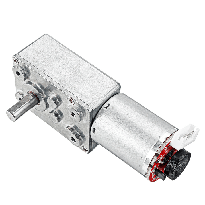 Machifit GW370 DC 6V 1/10/30/50RPM Mini-Turbine Rod Geared Motor with Encoder for Automatic Sprayer - MRSLM