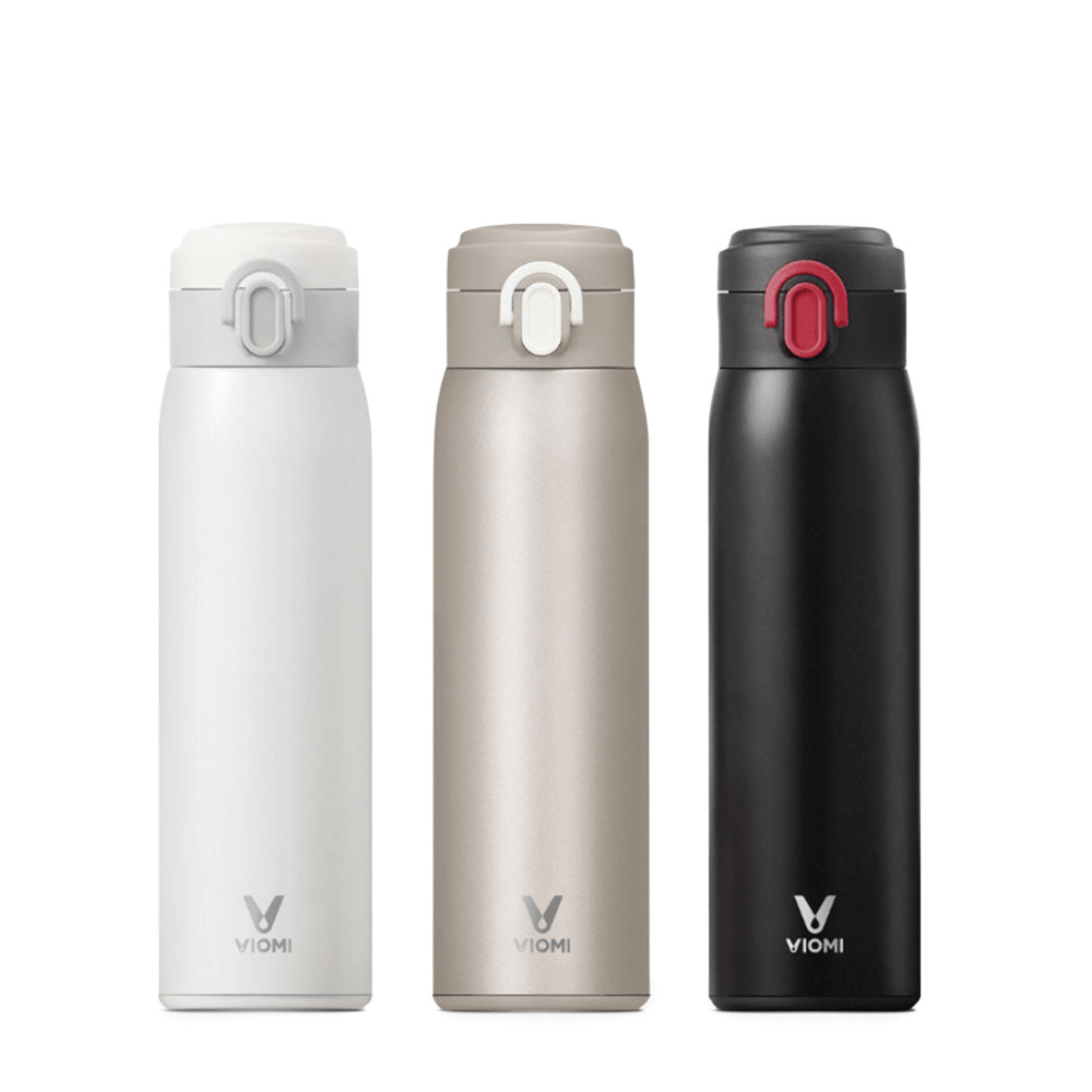 VIOMI 300ML Stainless Steel Thermose Double Wall Vacuum Insulated Water Bottle Drinking Cup Drinking Bottle - MRSLM