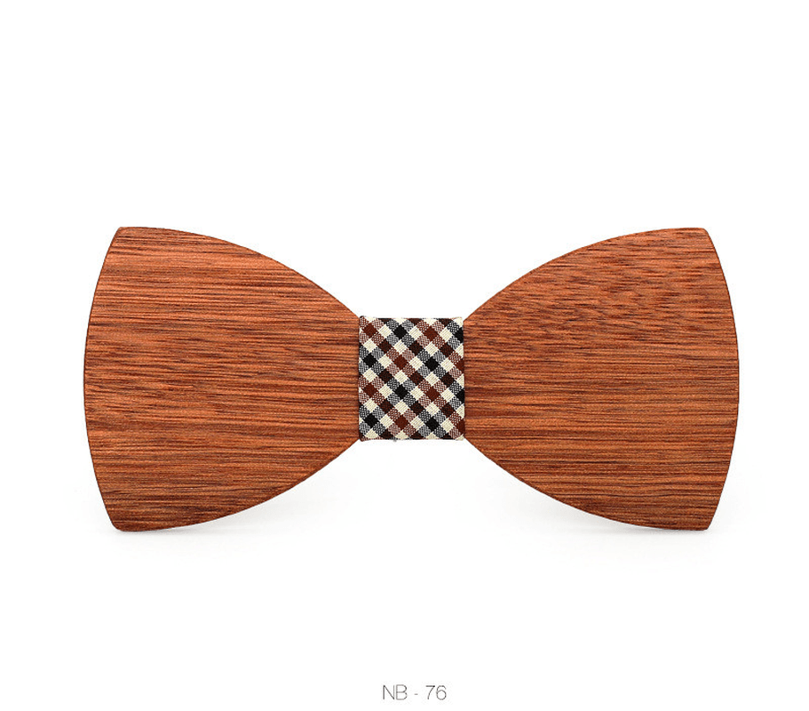 Bow Tie Wood Bow Tie Men'S Wood Bow Tie - MRSLM