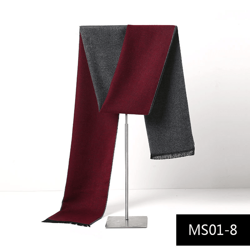 Men'S Autumn and Winter Cashmere Warm Scarf - MRSLM