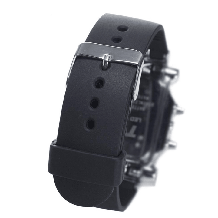 TVG 2231 Binary LED Display Creative Watch Fashionable Electronic Digital Watches - MRSLM