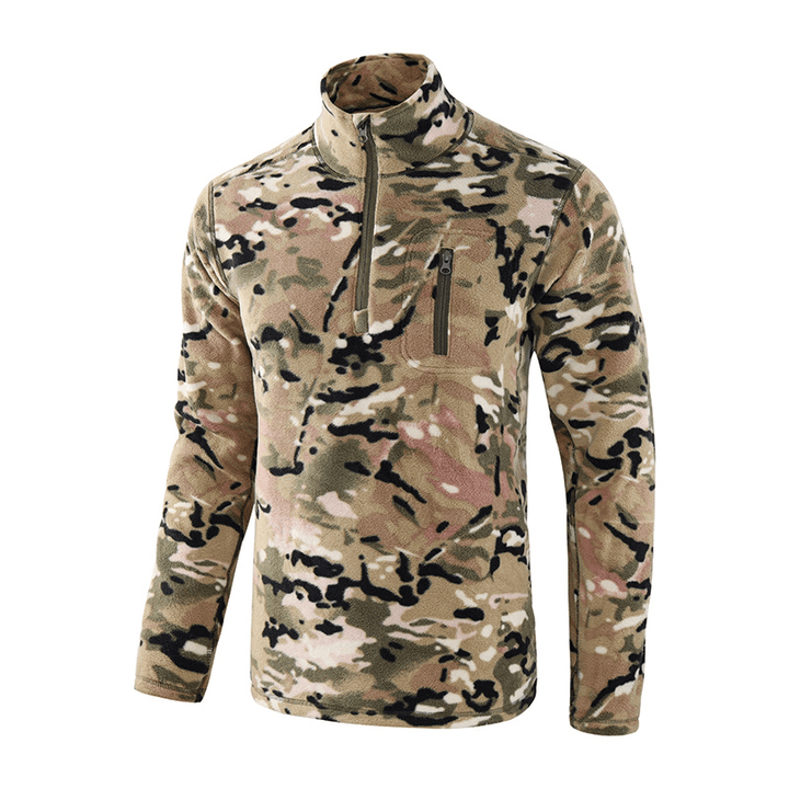 Cavalry Training Fleece Fleece, Windproof and Warm Fleece Fleece - MRSLM