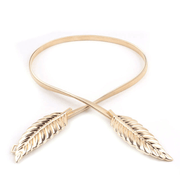 women's leaf metal waist chain - MRSLM