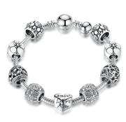 Silver Charm Bracelet - MRSLM