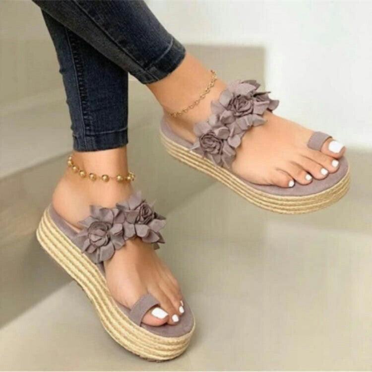 Women's platform lace-up sandals, view 2 - MRSLM
