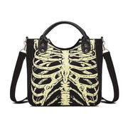 Studded canvas shoulder messenger bag - MRSLM