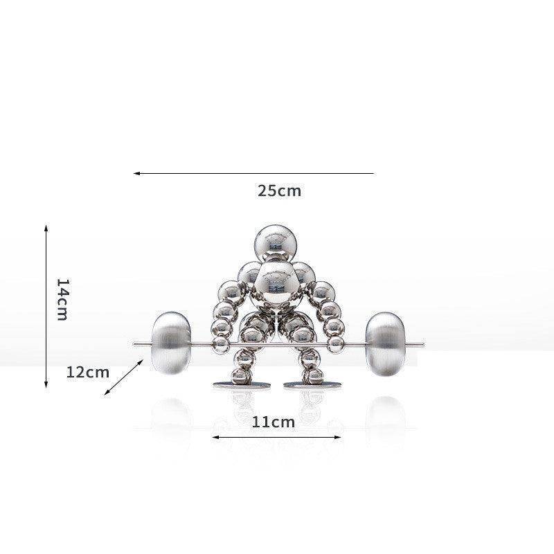 stainless steel living room figure ornament, view 15 - MRSLM