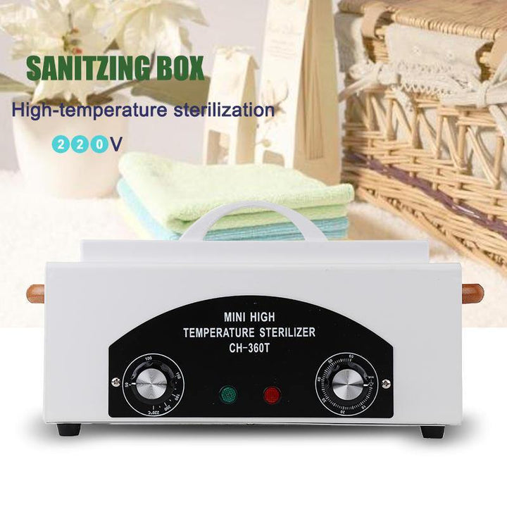 220V 300W Towel High Temperature Sterilization Cabinet UV Nail Tools Medical Dry Heat Sterilizer - MRSLM