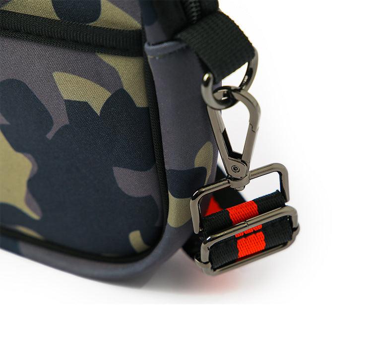 neoprene camouflage crossbody bag, view 4 - MRSLM