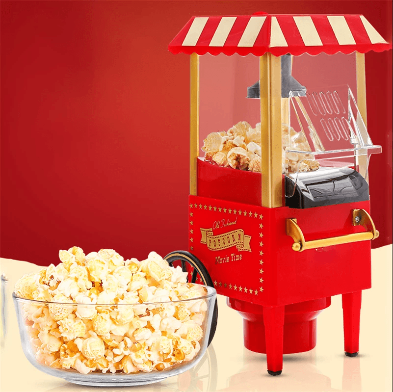 Classic Car Popcorn Machine Mini Small Popcorn Machine Blow-type Popcorn Machine - MRSLM