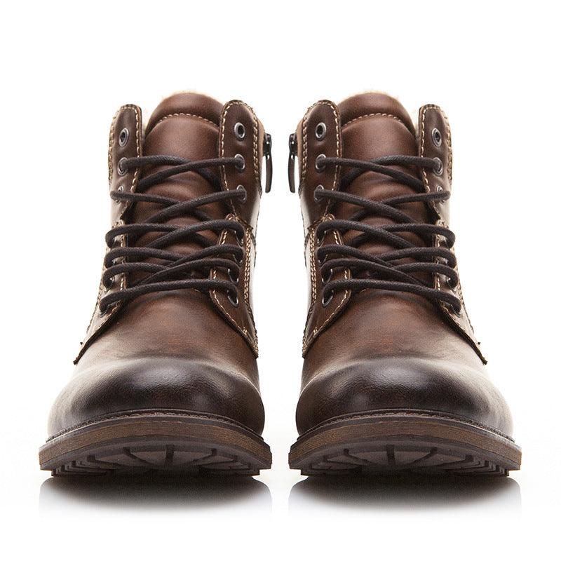 Lace up retro snow boots - MRSLM