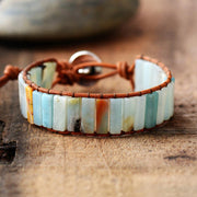 hand-woven leather bracelet - MRSLM