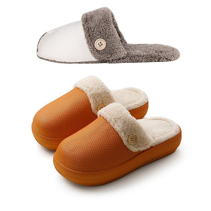 Home Household Couple Non-slip Cotton Slippers - MRSLM