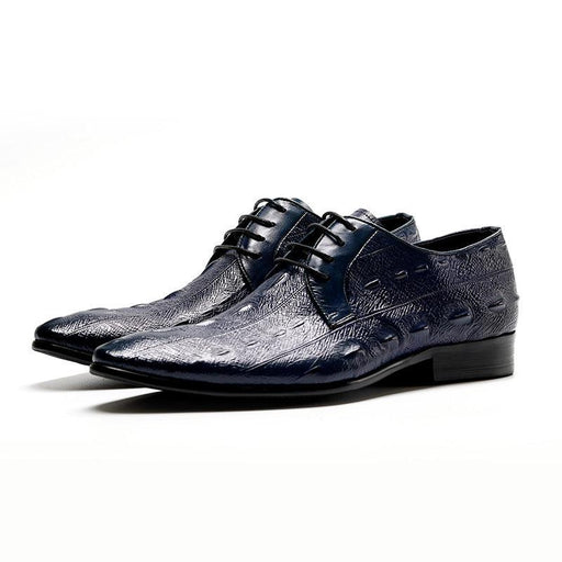Men's first layer cowhide leather shoes - MRSLM