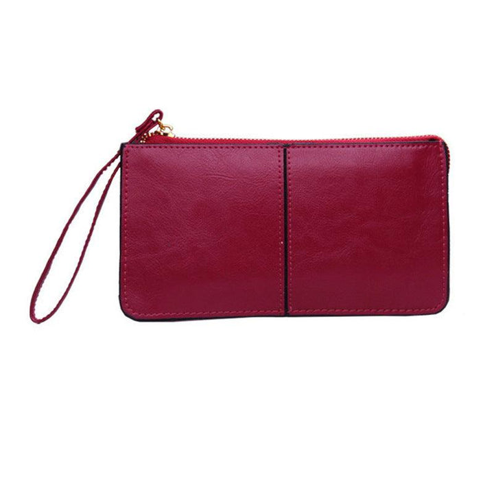 Camila Leather Wristlet - MRSLM