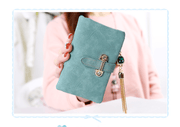 ladies multi-function wallet with tassel, view 6 - MRSLM