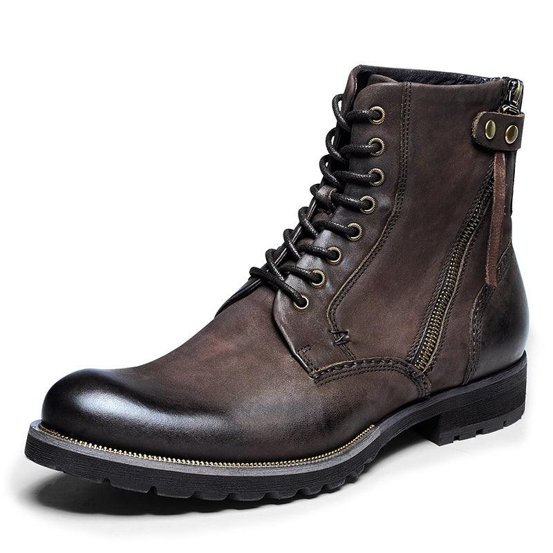 British style retro combat boots, view 5 - MRSLM