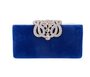 velvet evening clutch, view 9 - MRSLM