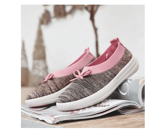 Flat with breathable mesh shoes women - MRSLM