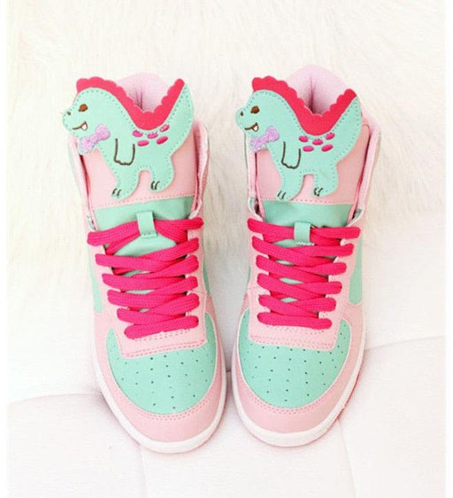Cute heart shoes for girls, view 2 - MRSLM