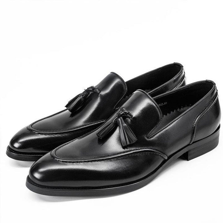 Business Casual Tassel Leather Shoes Men - MRSLM