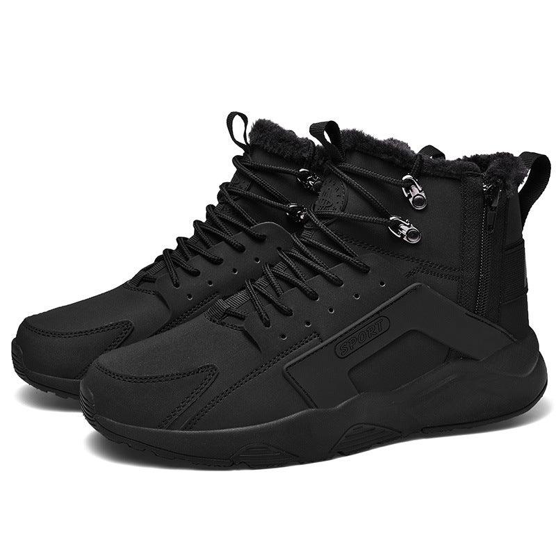 Side zipper Northeast plus size men's shoes - MRSLM