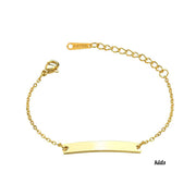 Custom engraved name bracelet, view 3 - MRSLM