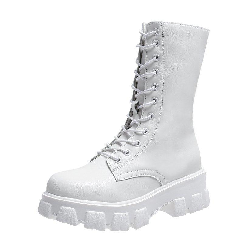 Women's casual Martin combat boots, view 2 - MRSLM