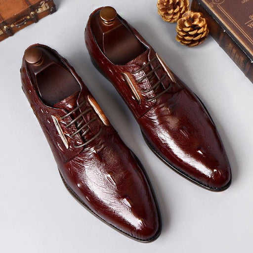 Men's crocodile design shoes - MRSLM