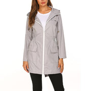 women's waterproof windbreaker jacket, view 6 - MRSLM