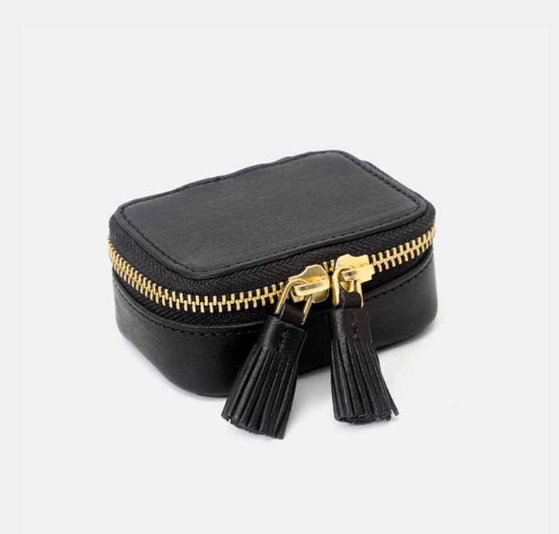 Mini portable leather lipstick box, view 6 - MRSLM