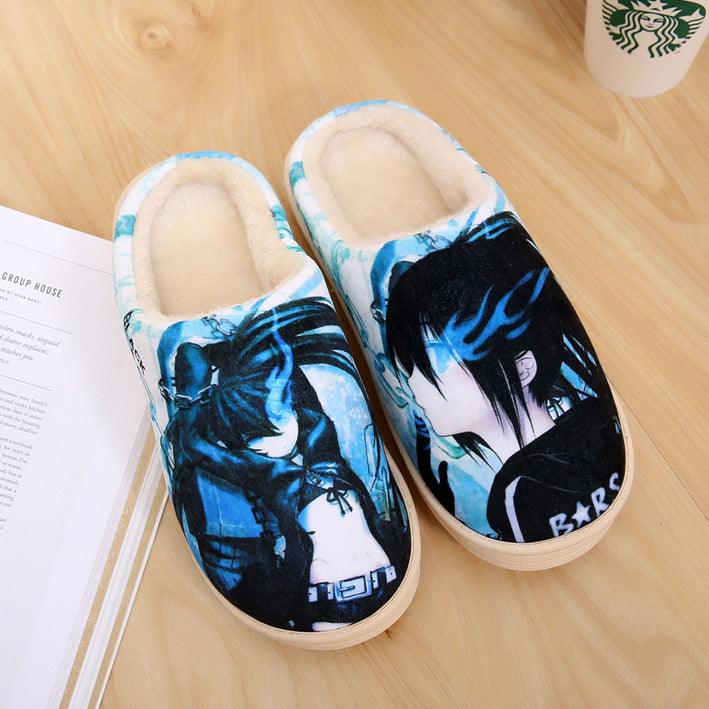 Men's cartoon cotton slippers, view 2 - MRSLM