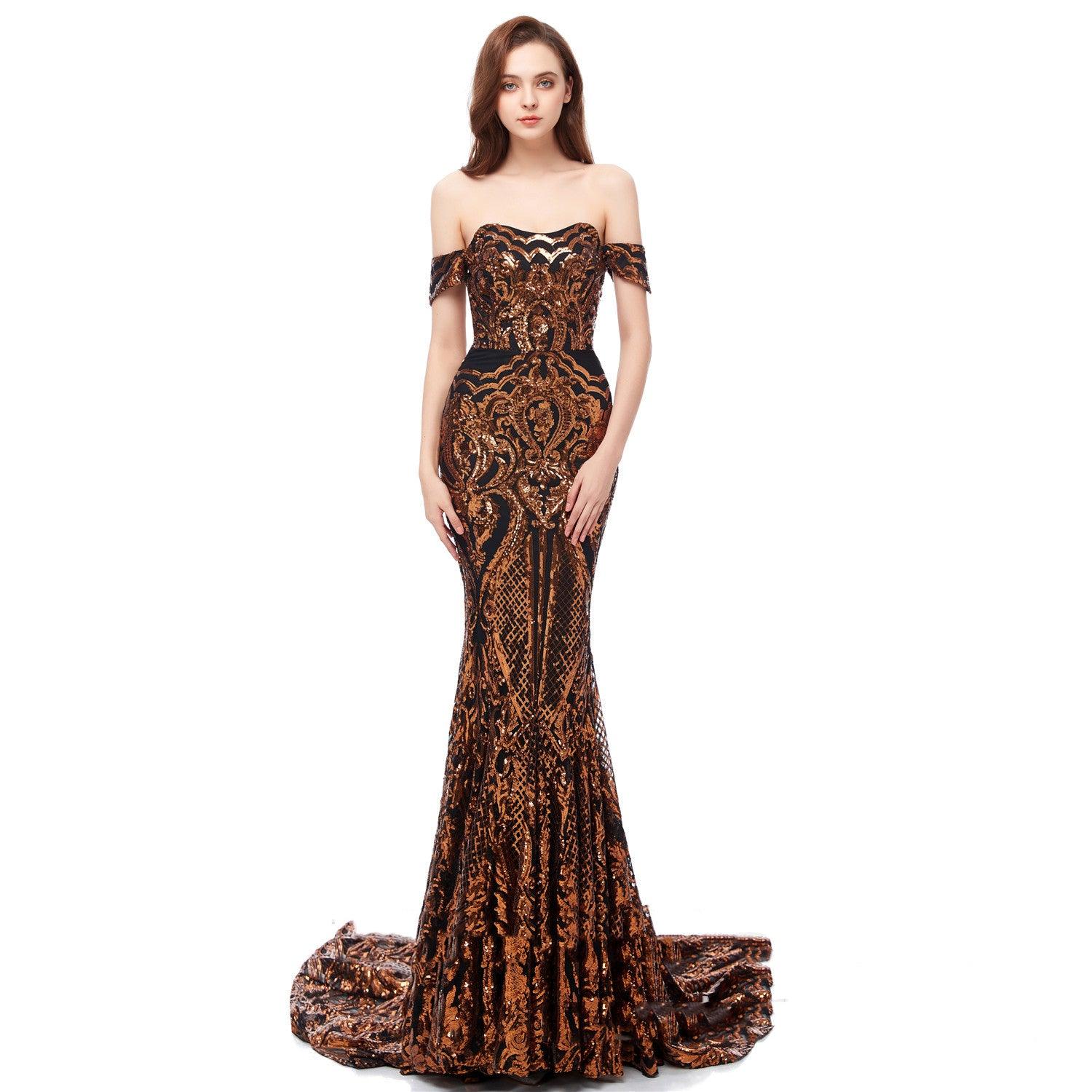 Embroidered sequin dress - MRSLM