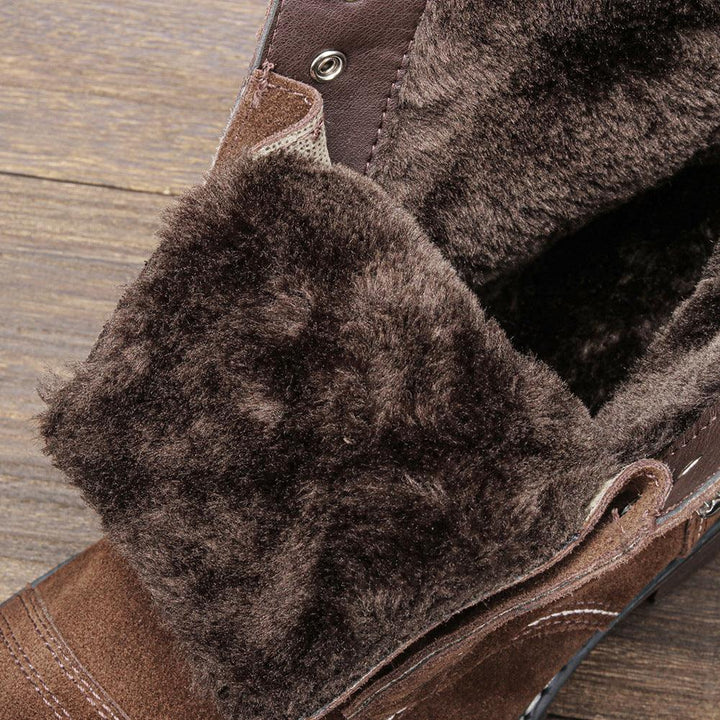 Martin Boots Top Layer Cowhide Suede Tooling - MRSLM