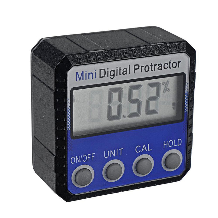 Digital Protractor Angle Finder 360° Inclinometer Spirit Level Ruler w/ Magnetic - MRSLM