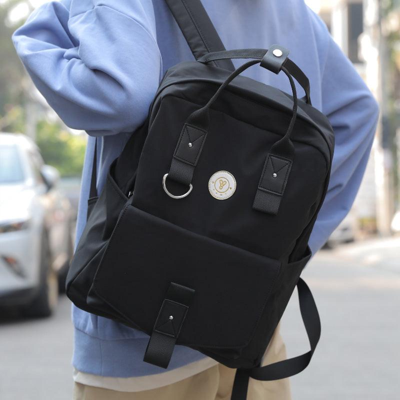 black polyester shoulder bag - MRSLM