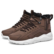 Men's side zipper winter shoes, view 4 - MRSLM