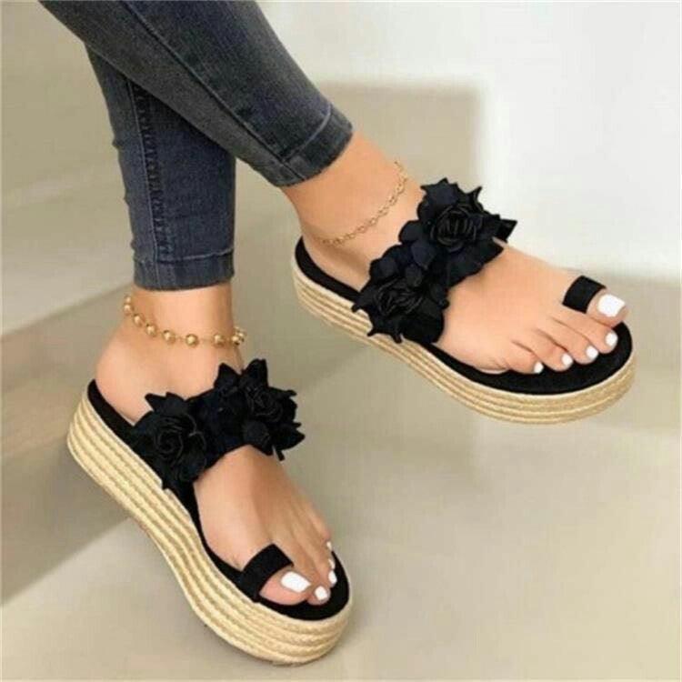 Sponge cake toe sandals and laces - MRSLM