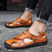 Breathable non-slip cowhide sandals - MRSLM